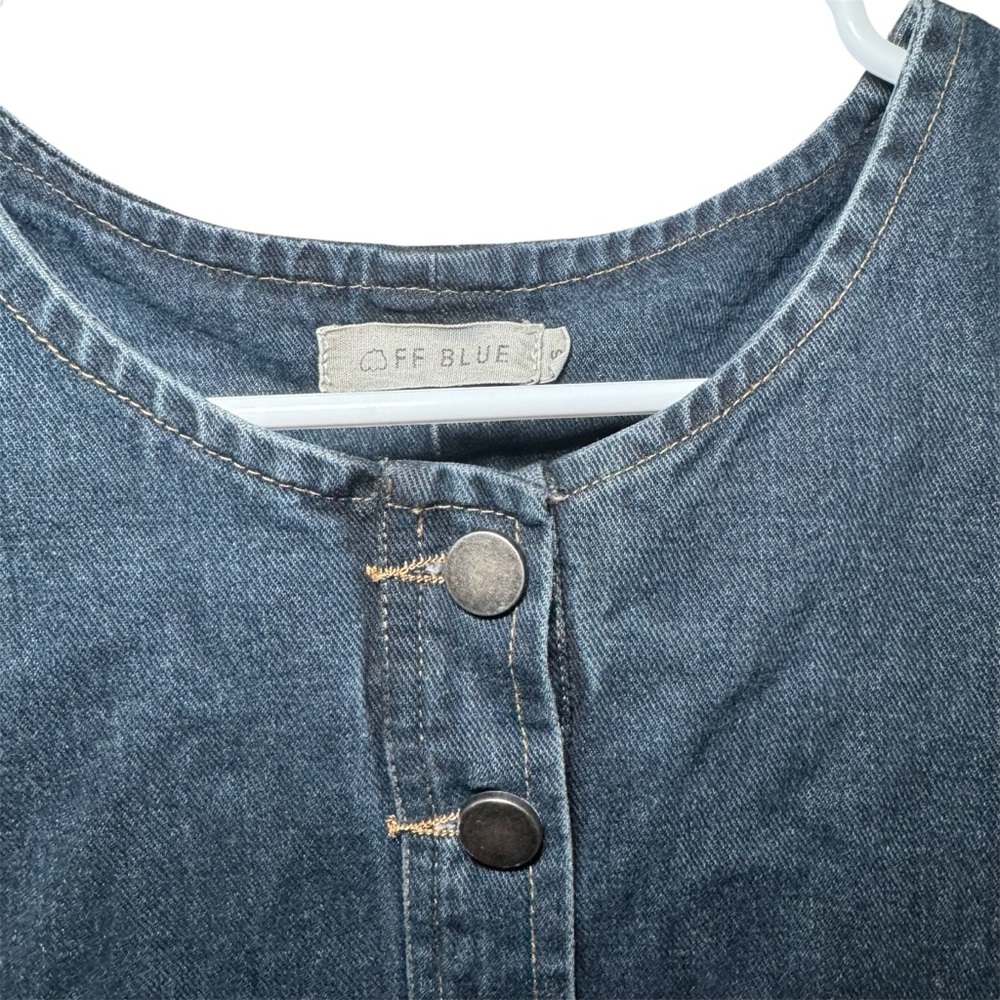 FF Blue Denim Mini Dress - Picture 5 of 10